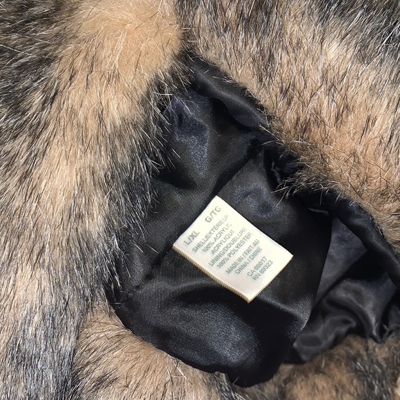 Roots Canada Faux Fur Trapper Hat - Unisex Adult Size L/XL - Picture 4 of 8